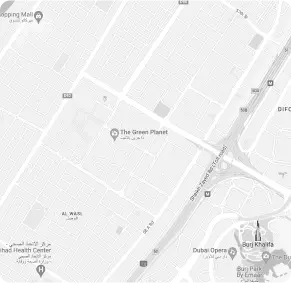 Dubai Map