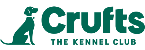 Crufts The Kennel Club logo with sitting dog glyph