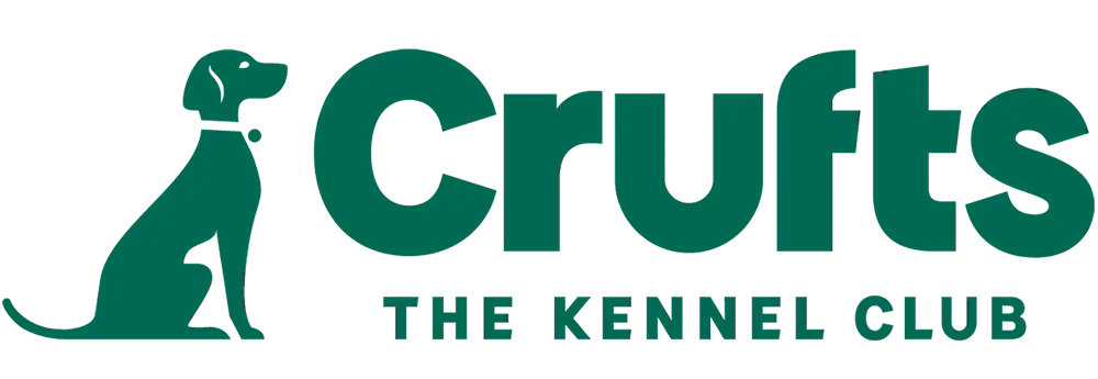 Crufts The Kennel Club logo with sitting dog glyph