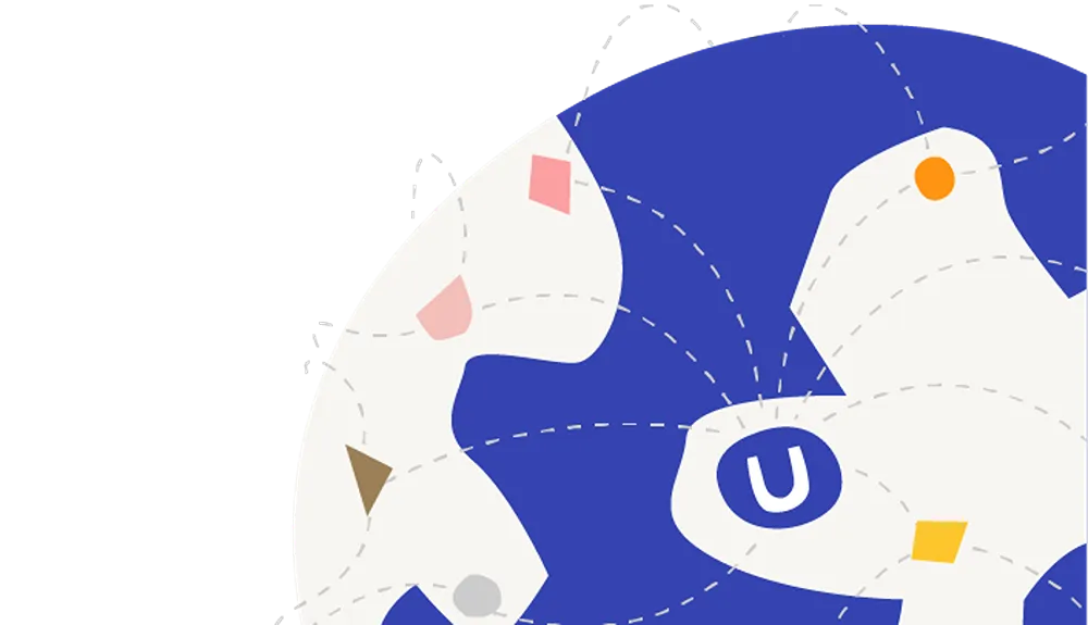 Umbraco Heartcore graphic showing the Umbraco logo connected by a network stretching around the world