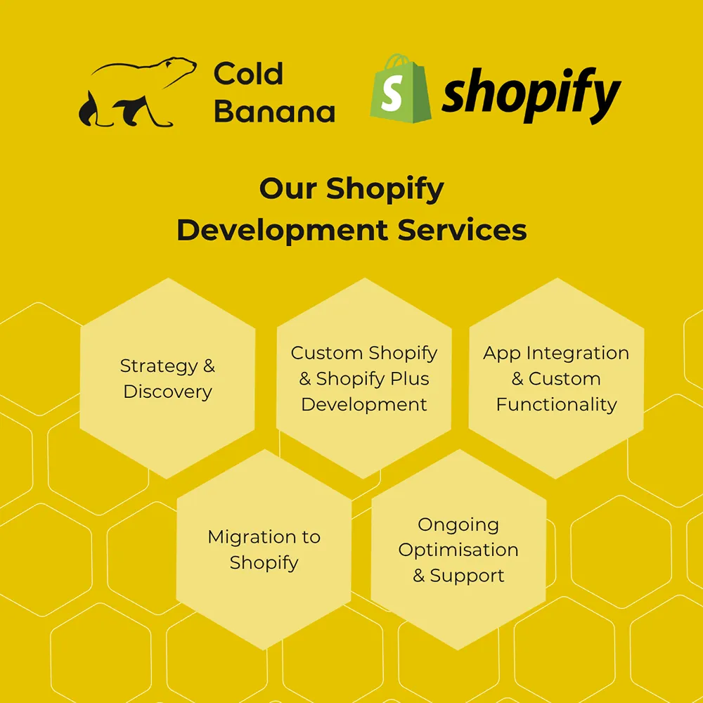 Cold Banana's Shopify development services